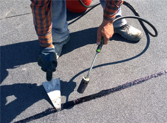 Flat Roof Spring Cleaning