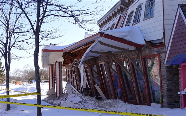 Commercial Roofs Were Damaged By Heavy Snow This Winter